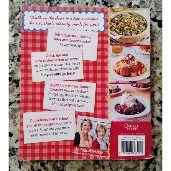 Gooseberry Patch Everyday Slow Cooker Cookbook 260 Recipes Comfort Food Softcove - Picture 3 of 12